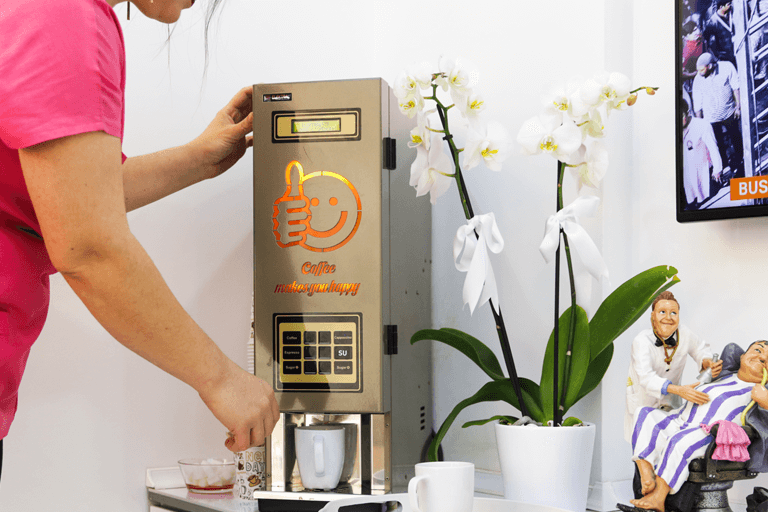 coffee dispenser kafe mat