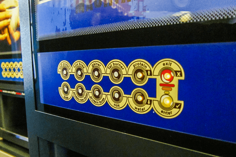 vending machine for sport centers